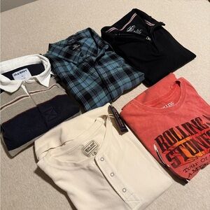 NWT Stylish Men’s Clothing Bundle Size XL Mixed Brands